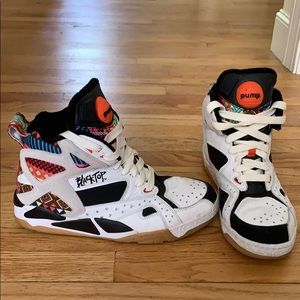 Reebok Pump Blacktop Sneakers